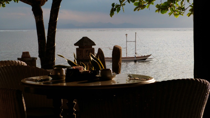 Hotel Restaurant Overlooking the Sea